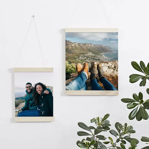 Creați un suport de afiș modern DIY cu KODAK MOMENTS și obțineți un cadou personalizat în câteva minute