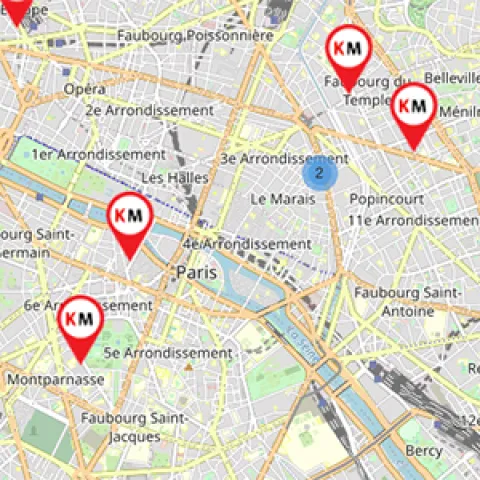 Găsiți un chioșc în apropierea dvs